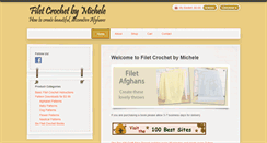 Desktop Screenshot of filetcrochetbymichele.com